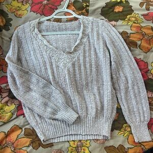Vintage cotton knit sweater